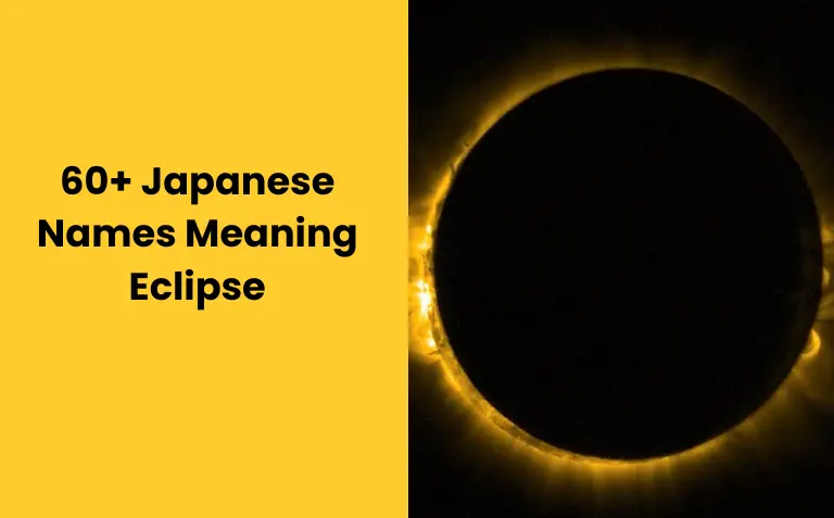 60+ Japanese Names Meaning Eclipse – NamesCheetah